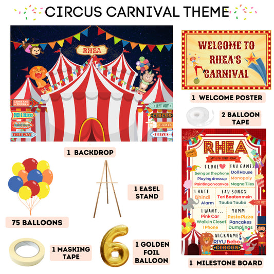 CIRCUS CARNIVAL CLASSIC KIT