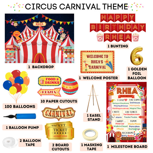 CIRCUS CARNIVAL PREMIUM KIT