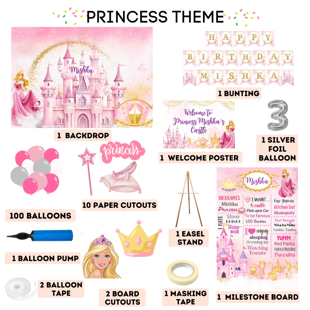 PRINCESS CASTLE PREMIUM KIT