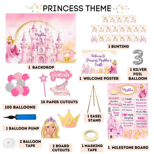 PRINCESS CASTLE PREMIUM KIT