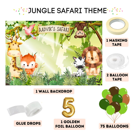 WILD JUNGLE SAFARI BASIC KIT